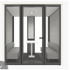 Kabina akustyczna MindRoom Elite Pro-L